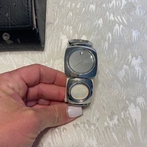 Woman’s authentic Movado watch.